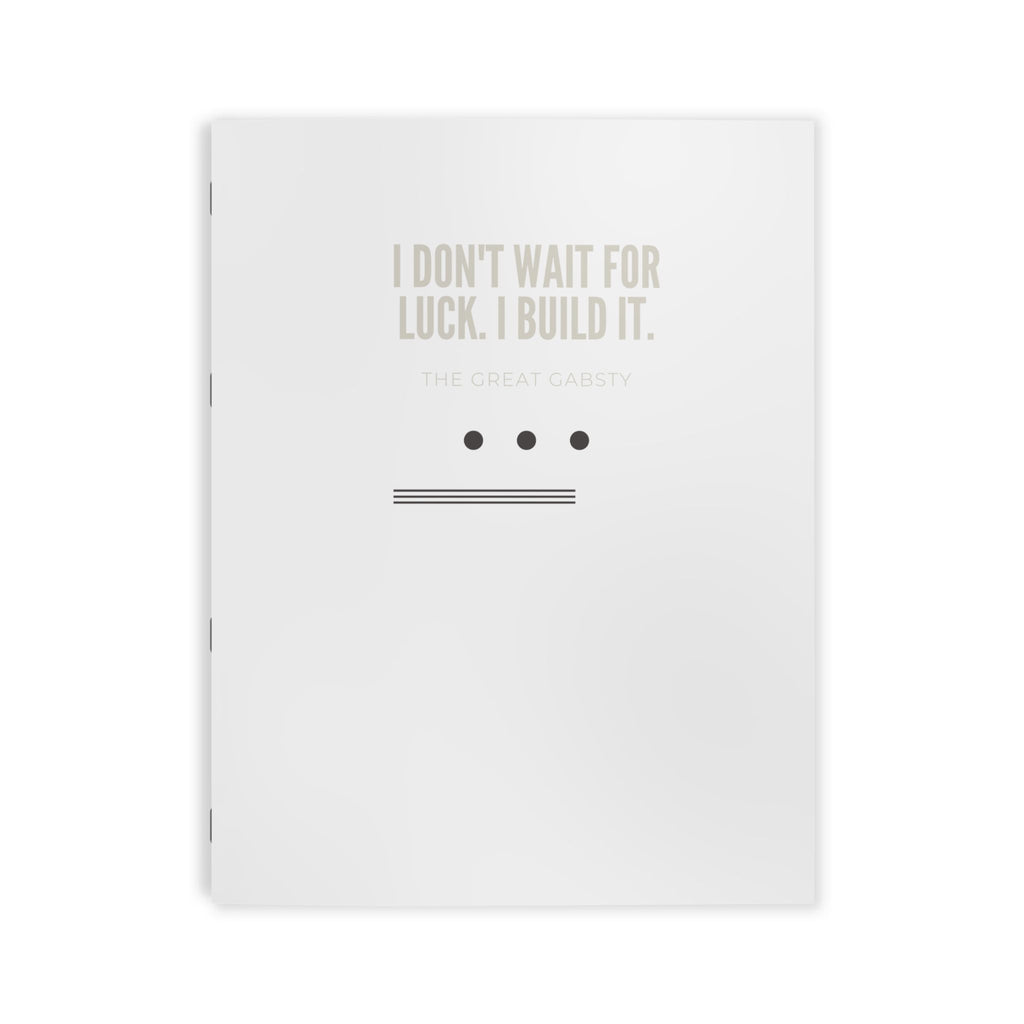 Motivational Coloring Book – “I Don’t Wait for Luck. I Build It.” Inspirational Quotes for Creativity & Focus