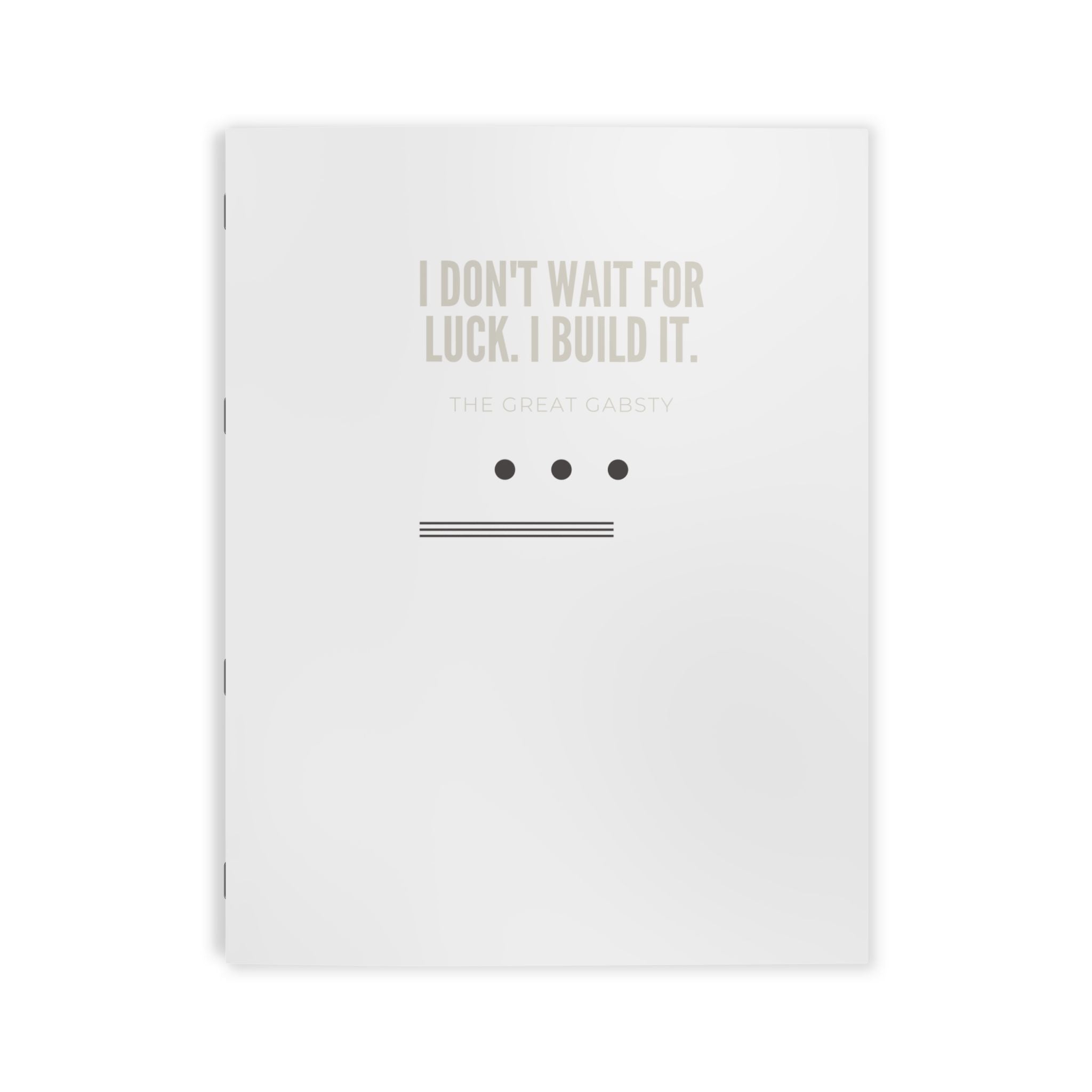 Motivational Coloring Book – “I Don’t Wait for Luck. I Build It.” Inspirational Quotes for Creativity & Focus