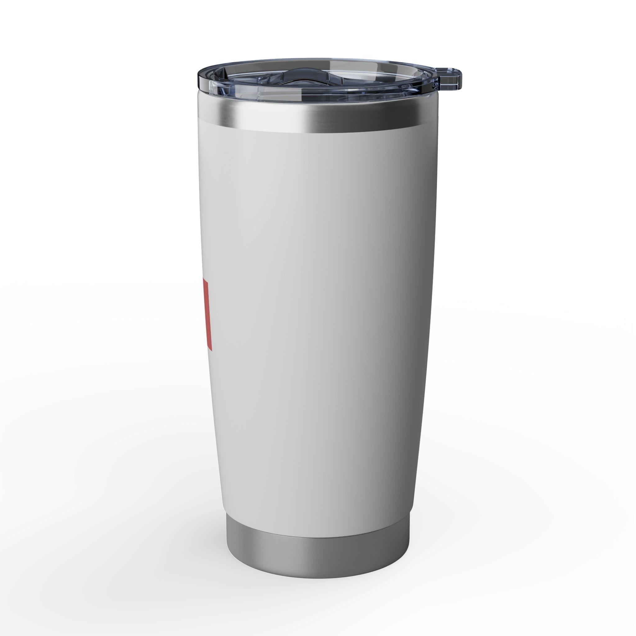 Vagabond 20oz Tumbler — Minimal Red Square Travel Mug