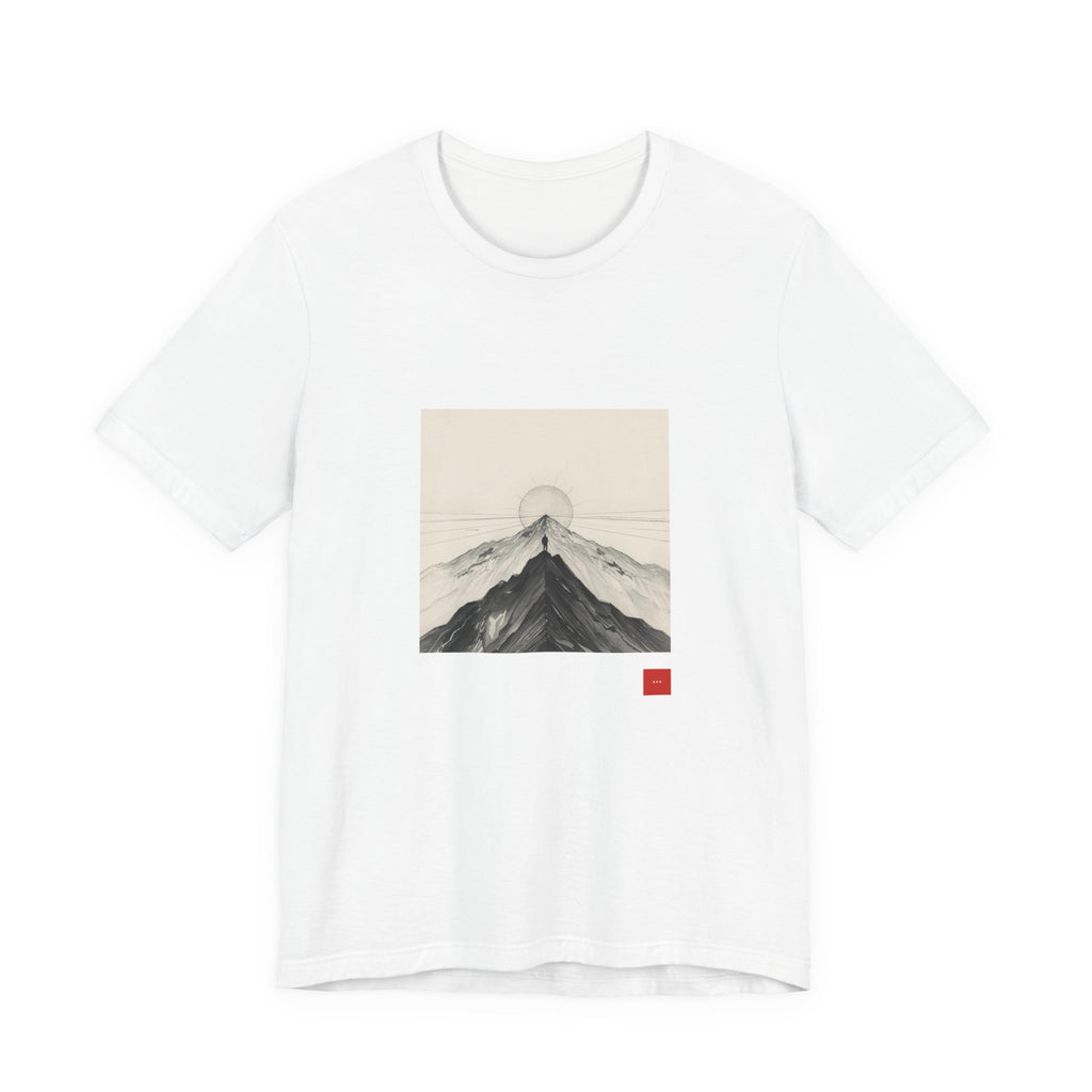 Motivational Tee — "I don't wait for luck. I build it." Printed Shirt