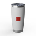 Vagabond 20oz Tumbler — Minimal Red Square Travel Mug