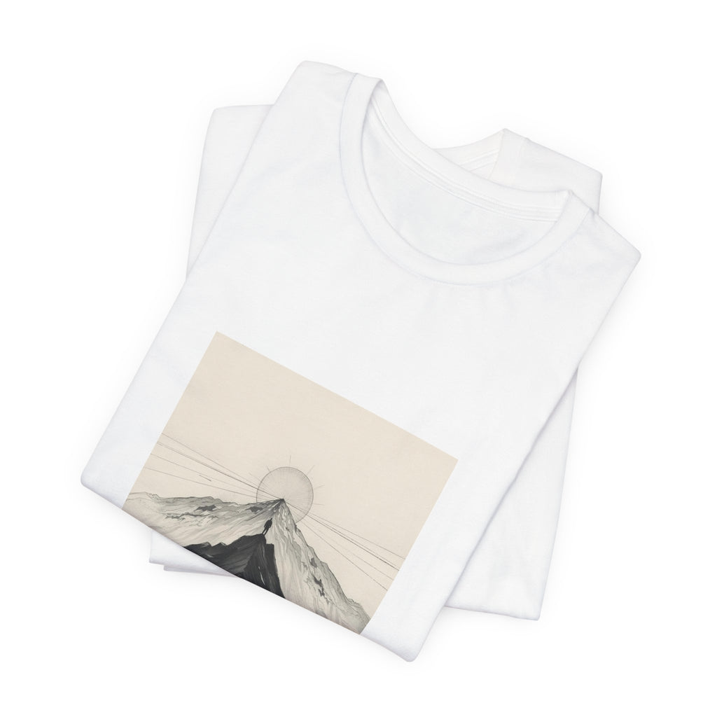 Motivational Tee — "I don't wait for luck. I build it." Printed Shirt