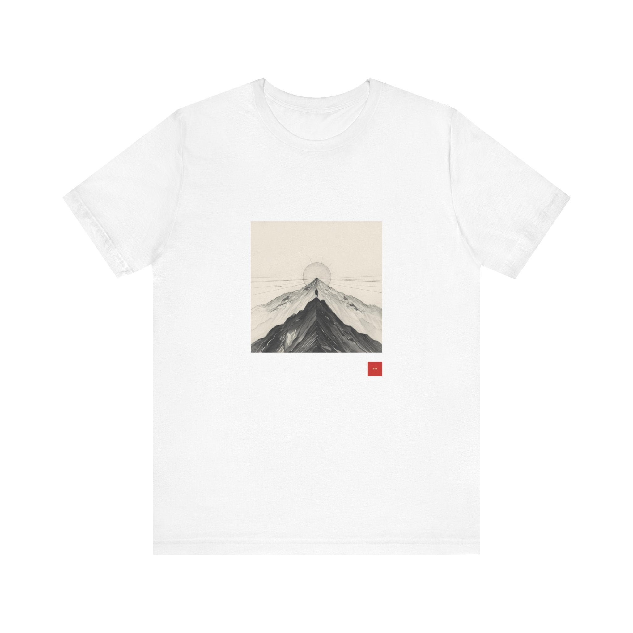 Motivational Tee — "I don't wait for luck. I build it." Printed Shirt