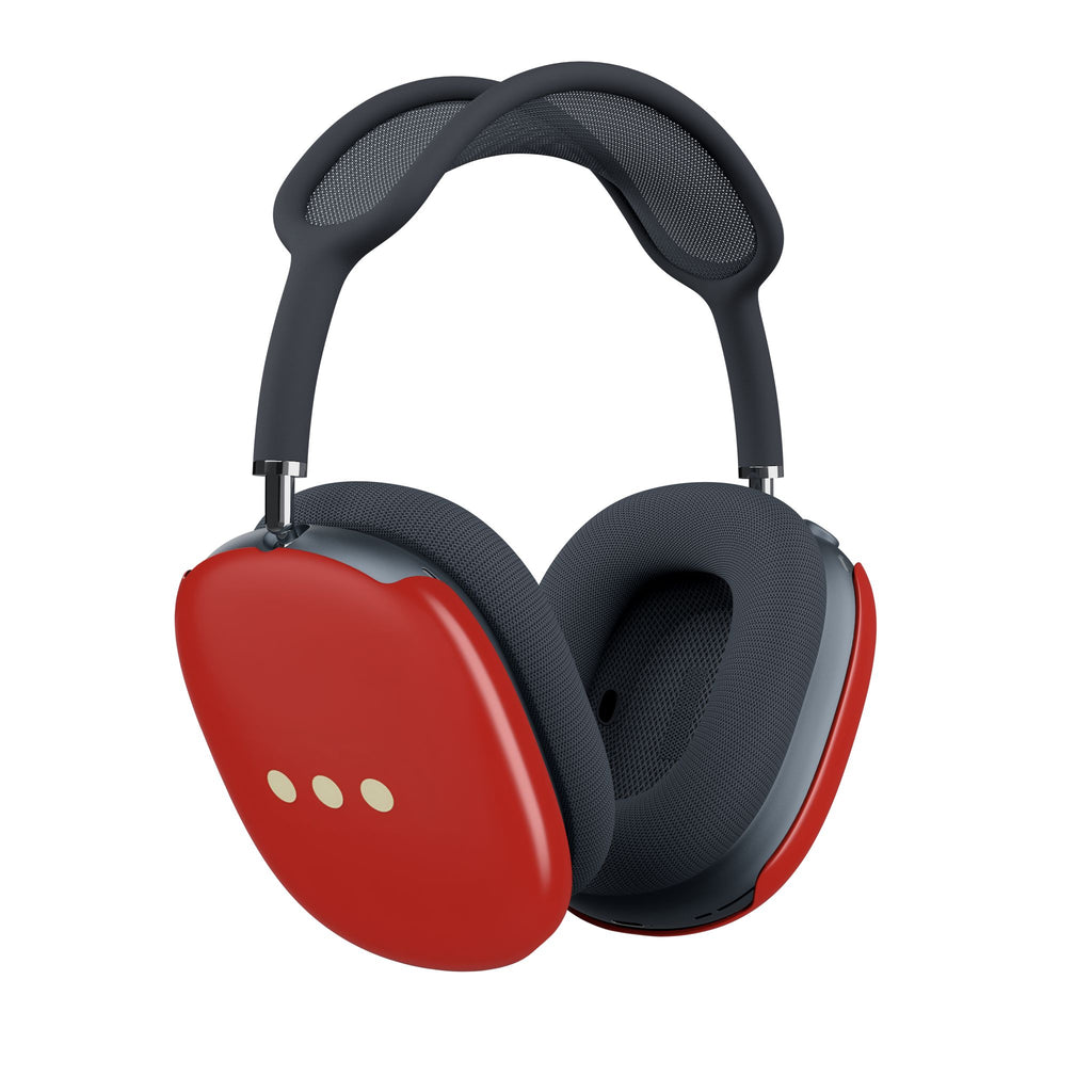 AirPods Max Case — Minimal Red Protective Shell with Three-Dot Accent