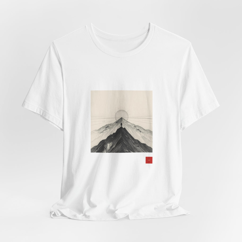 Motivational Tee — "I don't wait for luck. I build it." Printed Shirt