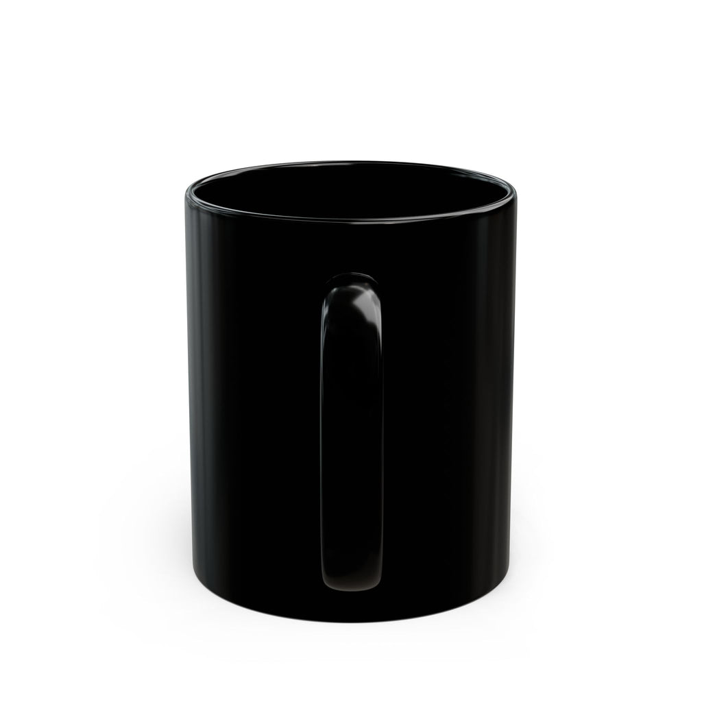 Black Mug - I Didn't Wait For Luck, I Built It Inspirational Coffee Mug (11oz/15oz)
