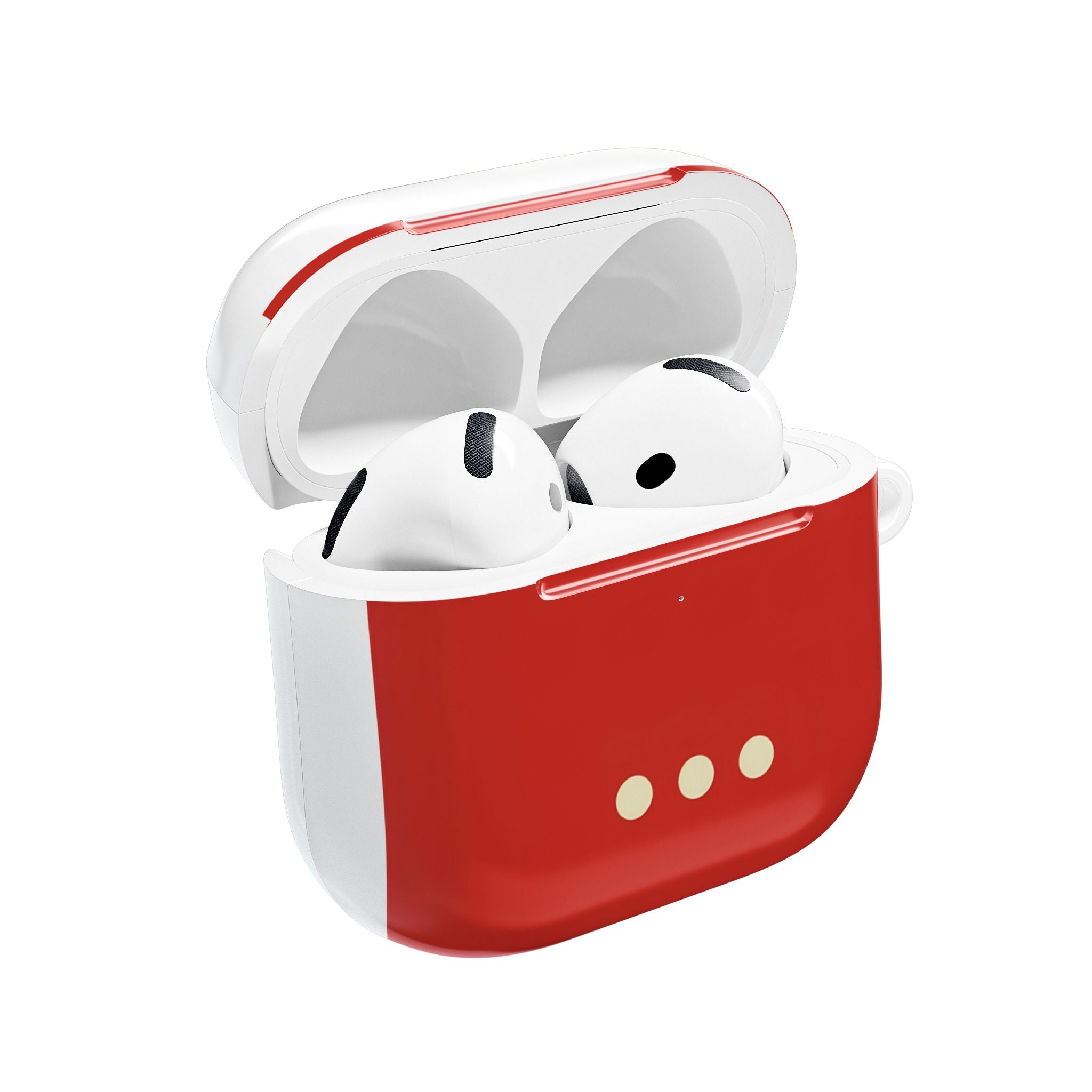 AirPods Case — Minimal Red Dot Protective Cover