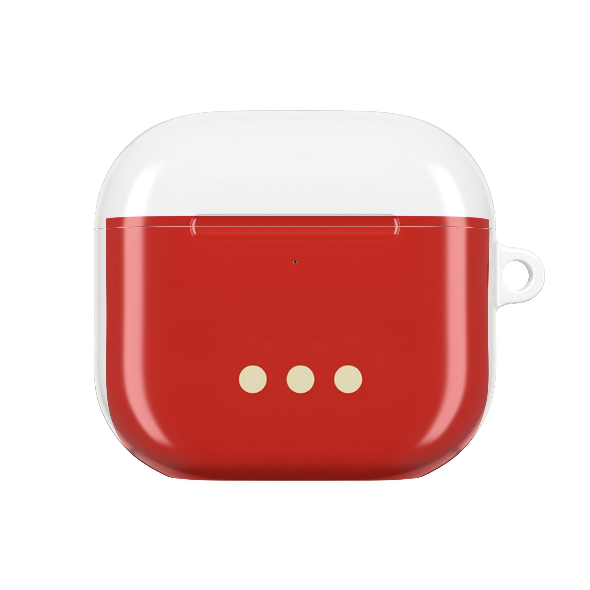 AirPods Case — Minimal Red Dot Protective Cover